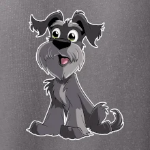 Bradáč kreslený sediaci