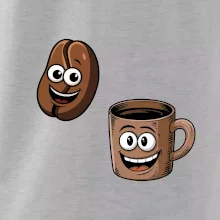 Parové tričko - Hrnček a káva