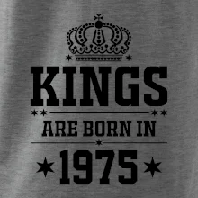 Kings are born in 1975