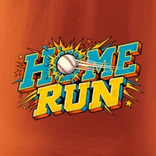 Home run komiksový nápis