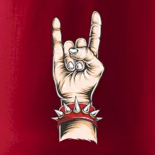 Rocková ruka s náramkom