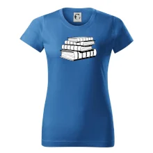 Knihy čiernobiele na sebe