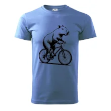 Kapybara na kole černá