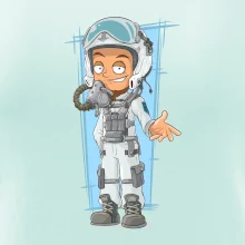 Vesmírny vojak oranžový