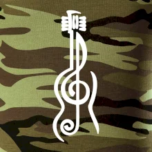 Husľový kľúč gitara Husľový kľúč gitara