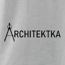 Architektka nápis