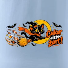 Cukor alebo žart - čierna mačka na metle