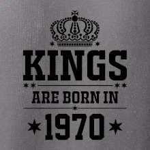 Kings are born in 1970