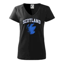 Scotland nápis s mapou Scotland nápis s mapou