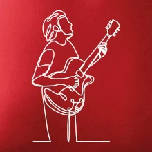 Gitarista jedným ťahom Gitarista jedným ťahom