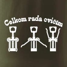Celkom rada cvičím