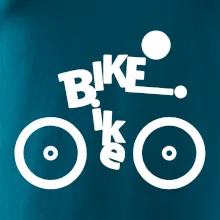 Bike nápis postava Bike nápis postava