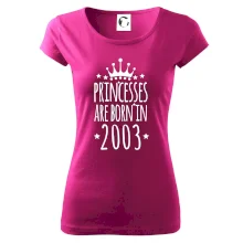 Princesses are born in 2003