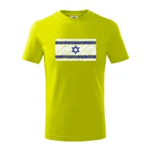 Vlajka Izrael kreslená