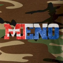 Slovenská vlajka - Váš nápis