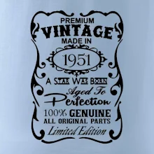 Vintage Etiketa - 1951