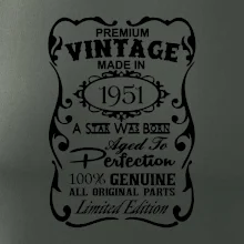 Vintage Etiketa - 1951