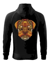 Steampunk pes farebný