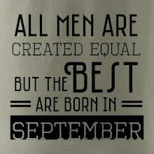 All men are created equal september