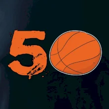 Basketball okrúhle narodeniny 50