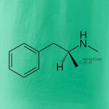 Molekulárna štruktúra pervitín Molekulárna štruktúra pervitín