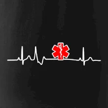 EKG rescue červená hviezda