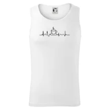 EKG hrnček kávy EKG hrnček kávy