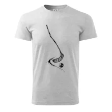 Minimalistická florbalka s míčkem
