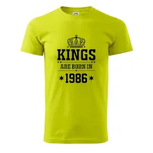 Kings are born in 1986