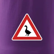 Dopravná značka - Pozor hus