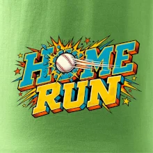 Home run komiksový nápis