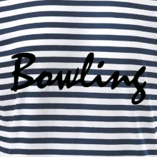 Bowling nápis písacie