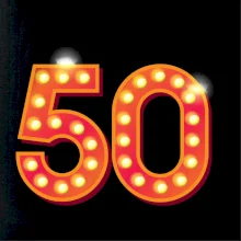 Čísla žiarovky 50 Čísla žiarovky 50