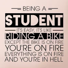 Being a student - bike