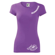 Running nápis šikmo