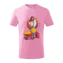 Baník ťaží Bitcoiny