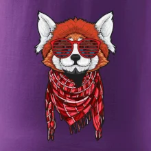 Červená panda hipster Červená panda hipster