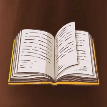 Kniha farebná otvorená