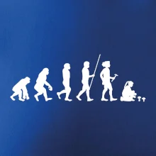 Evolúcia hubárka žena Evolúcia hubárka žena