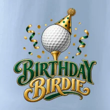 Narozeninové birdie s golfovým míčkem