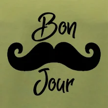 Mustache Bon Jour