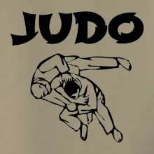 Judo nápis + postavy