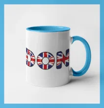 Nápis London vlajka