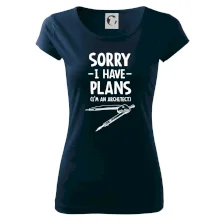 Sorry I have plans - architect