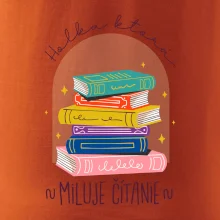 Holka, ktorá miluje čítanie