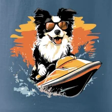 Border Kólia na vodnom skútri