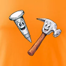 Parové tričko - Kladivo a klinec