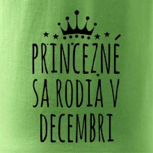 Princezné sa rodia v decembri