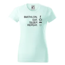 Biathlon Eat Sleep Repeat