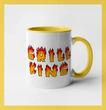 Grill King ohnivý nápis